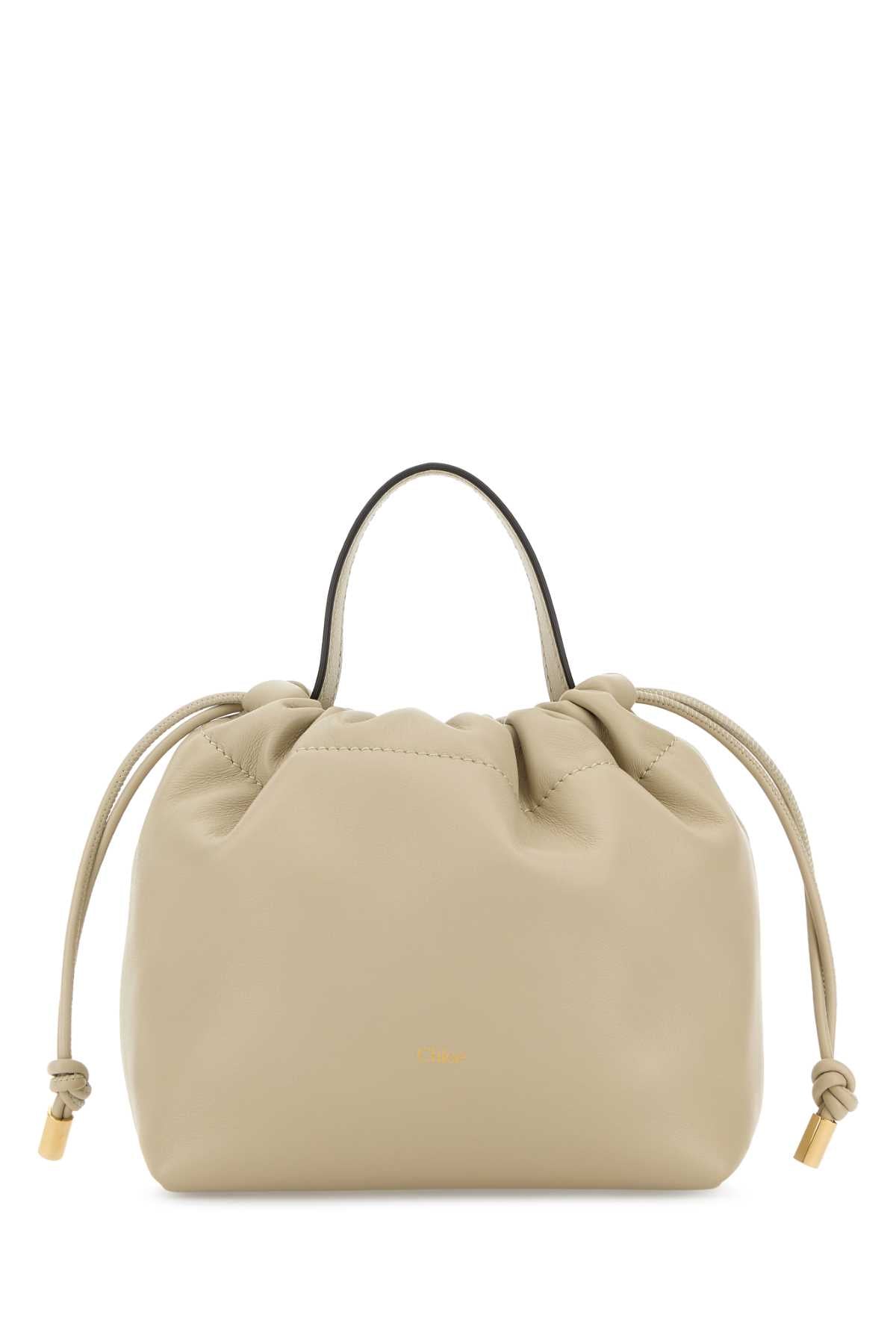 Chloé Icons Top Handle Bag — Beige