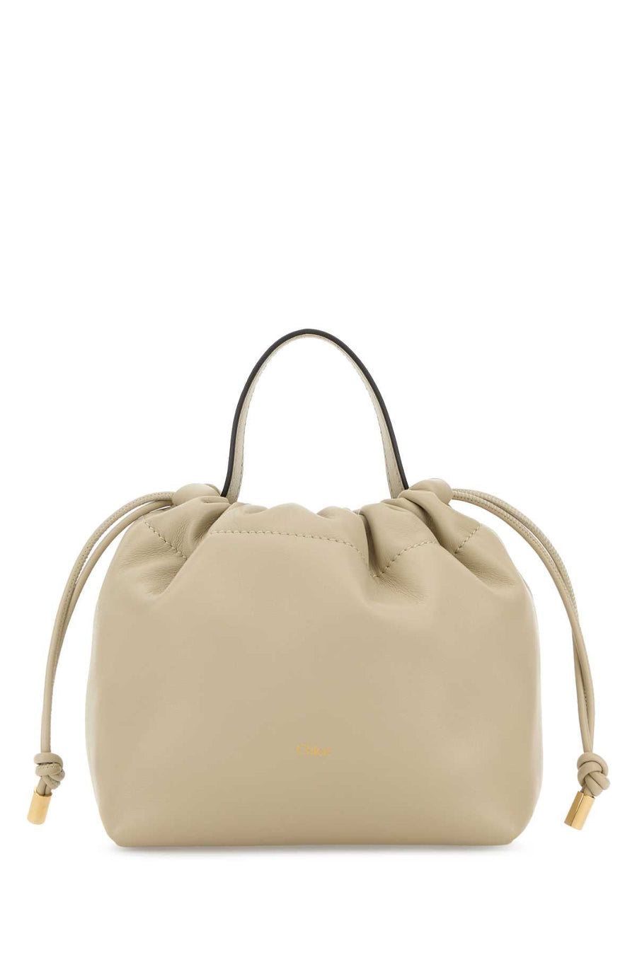 Chloé Icons Top Handle Bag — Beige