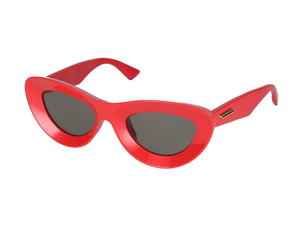 Bottega Veneta Bv1325s Cat-Eye Sunglasses — Red Injected