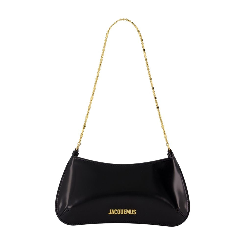 Jacquemus Shoulder Bag — Black Calfskin
