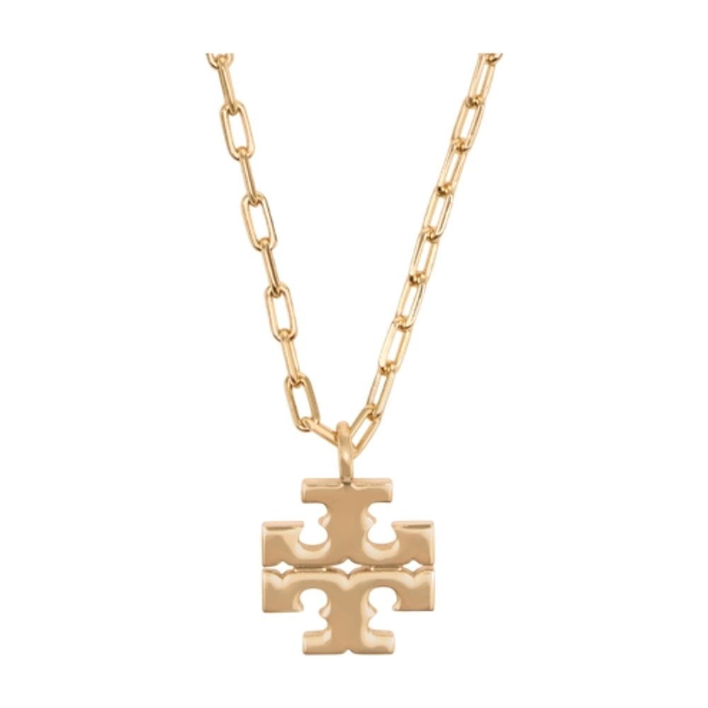 Tory Burch Icon Necklace — Gold Metal Necklaces