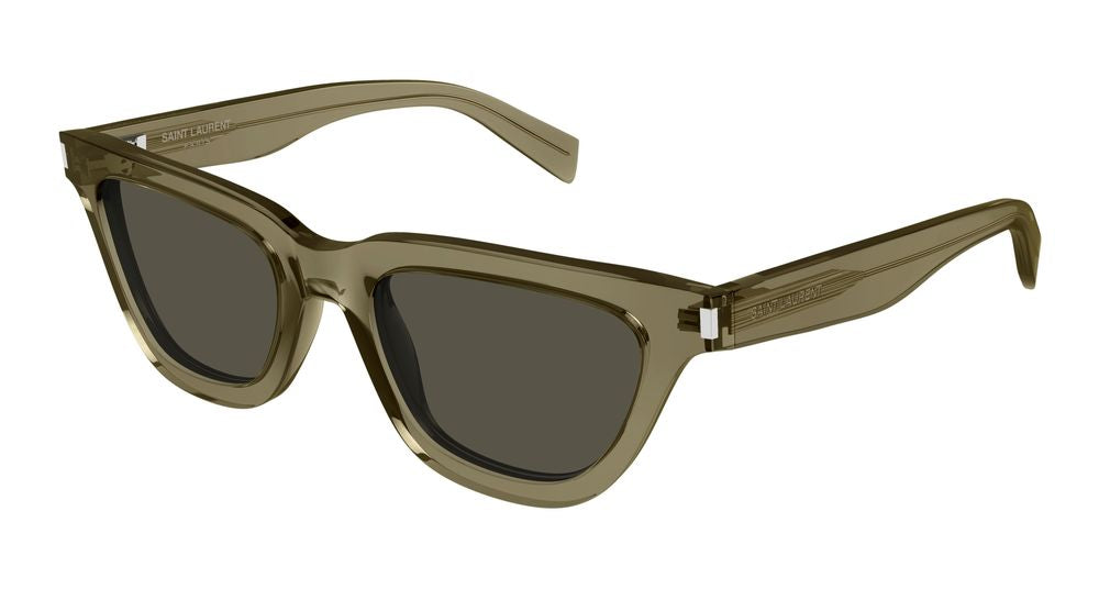 Saint Laurent Sl Sunglasses — Taupe Acetate