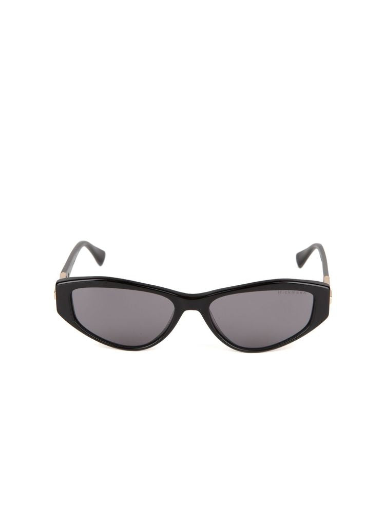 Hickmann Hi9303 Acetate Cat-Eye Sunglasses — Black