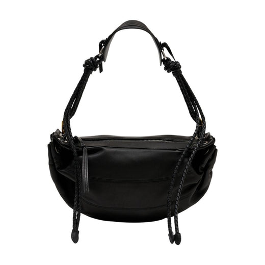 Isabel Marant Maia Shoulder Bag — Black Lambskin