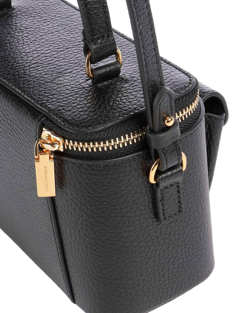 Coccinelle Beat Generatio Crossbody Bag — Black Cowhide
