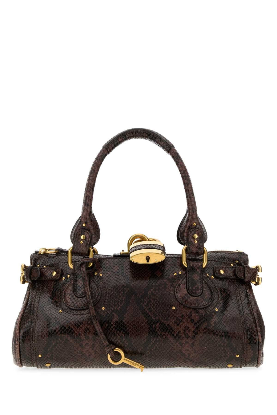 Chloé Paddington Shoulder Bag — Brown