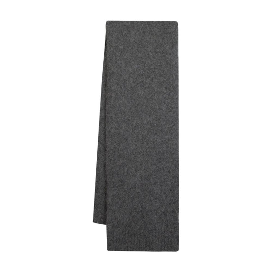 Samsøe Scarf — Gray Wool Scarfs
