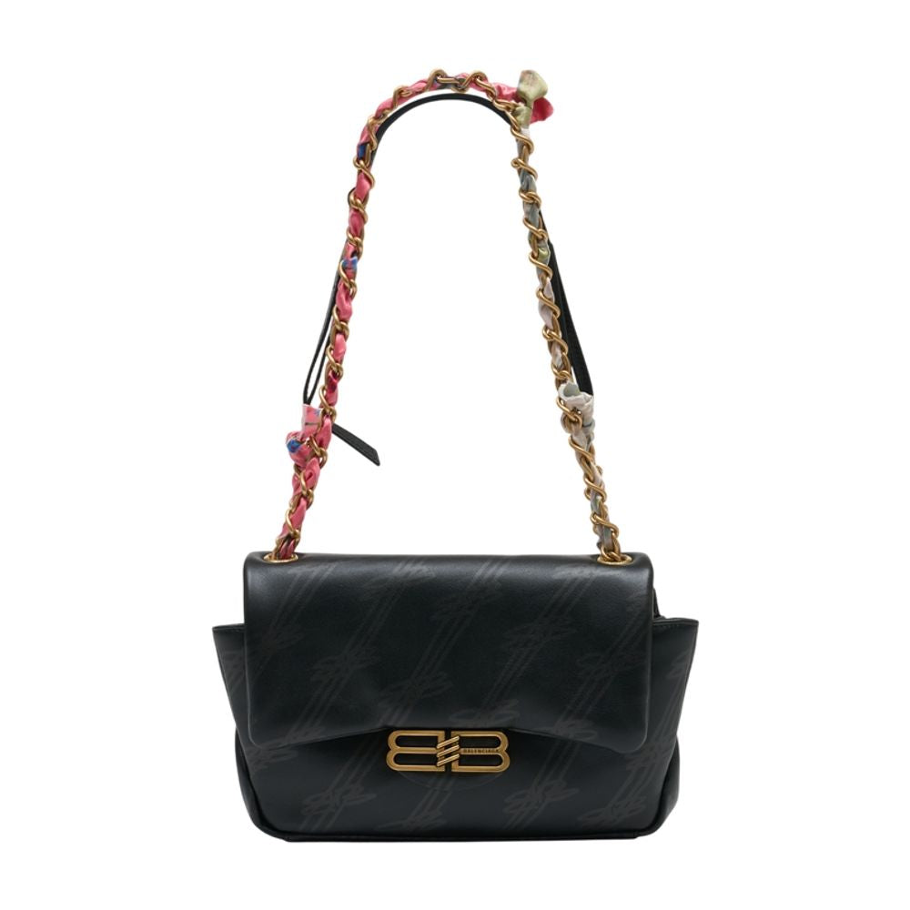 Balenciaga Shoulder Bag — Black Calfskin