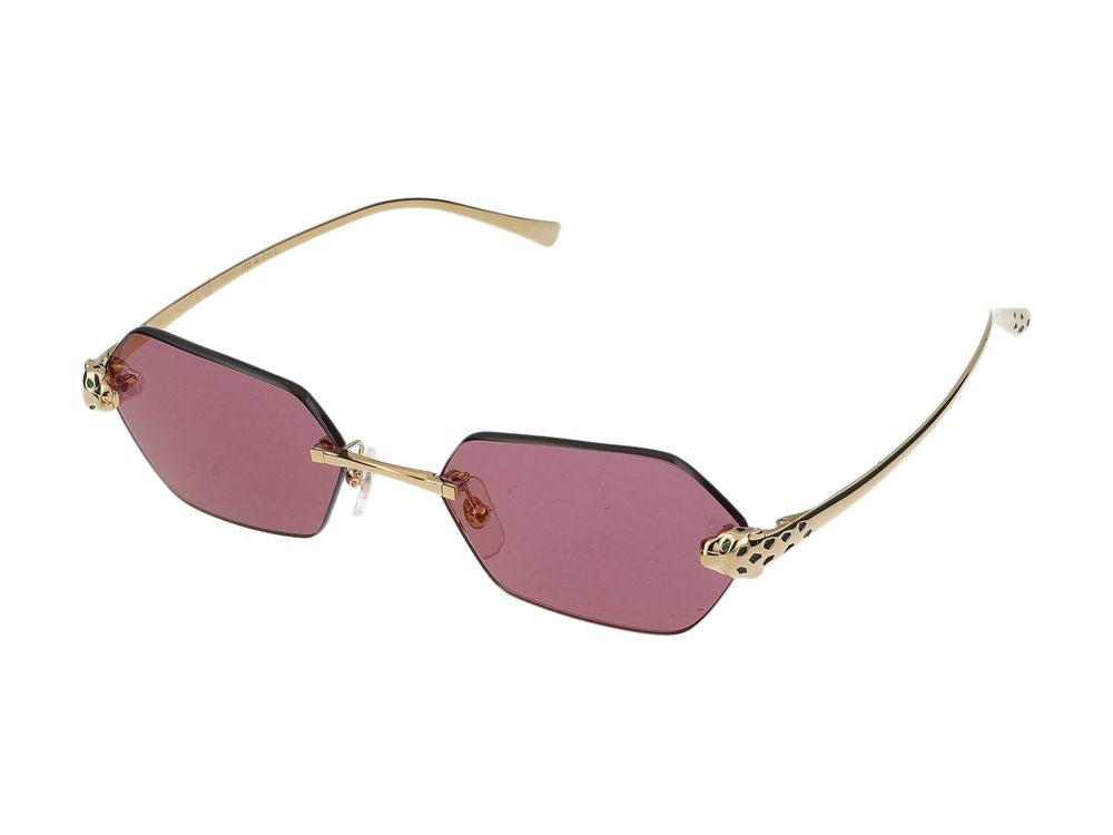 Cartier Ct0636s Sunglasses — Gold Metal
