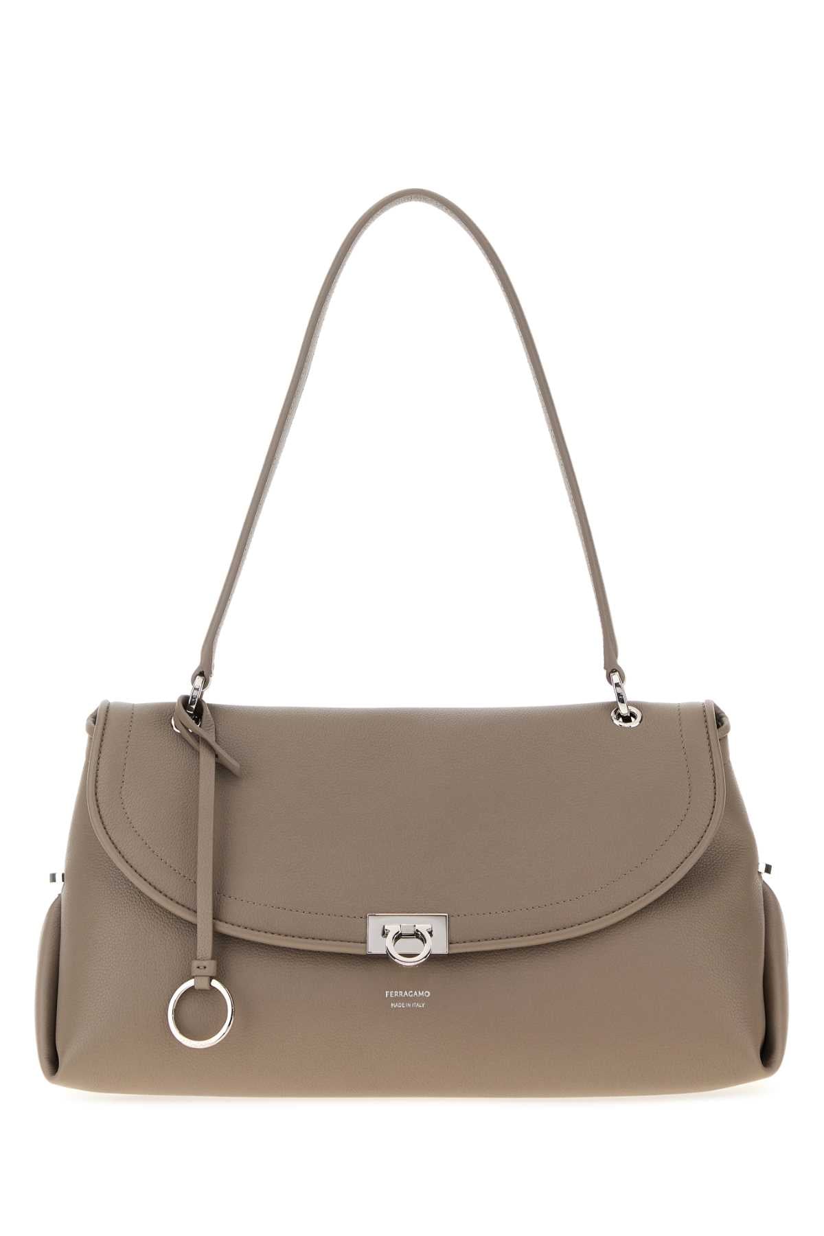 Ferragamo Shoulder Bag — Beige