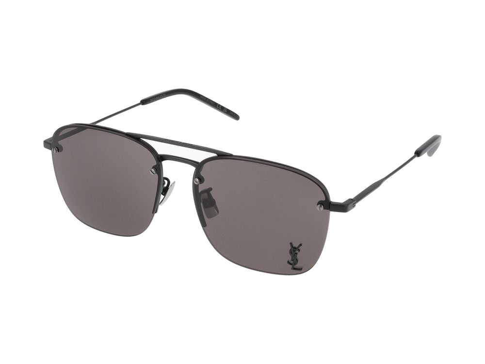 Saint Laurent Sl Sunglasses — Black Metal