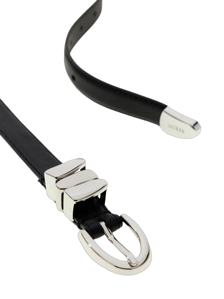 Guess Leather Belt — Black