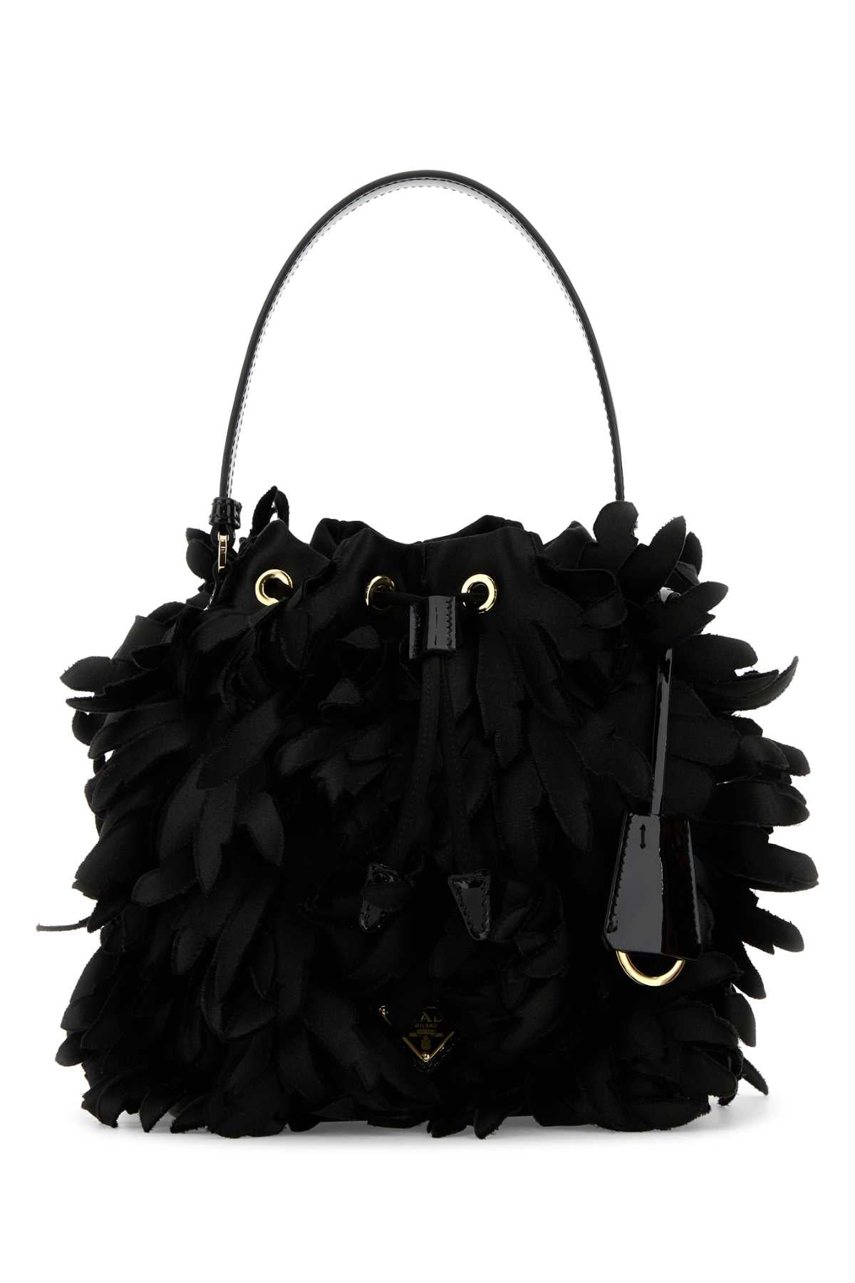 Prada Bucket Bag — Black Se Vi-vitello