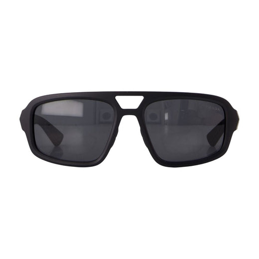 Prada 0psb11su-1bo08z57 Acetate Sunglasses — Black
