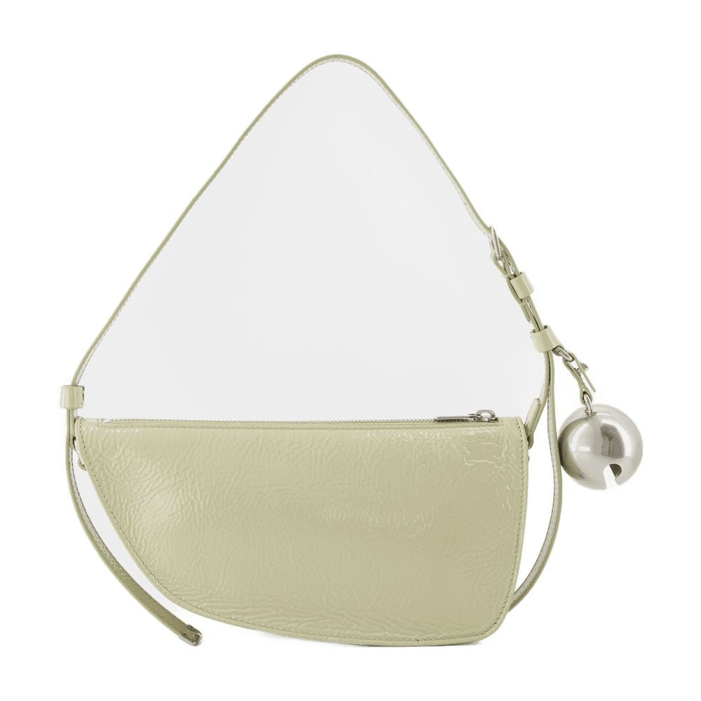 Burberry Shield Sling Mini Wallet — Beige Lambskin