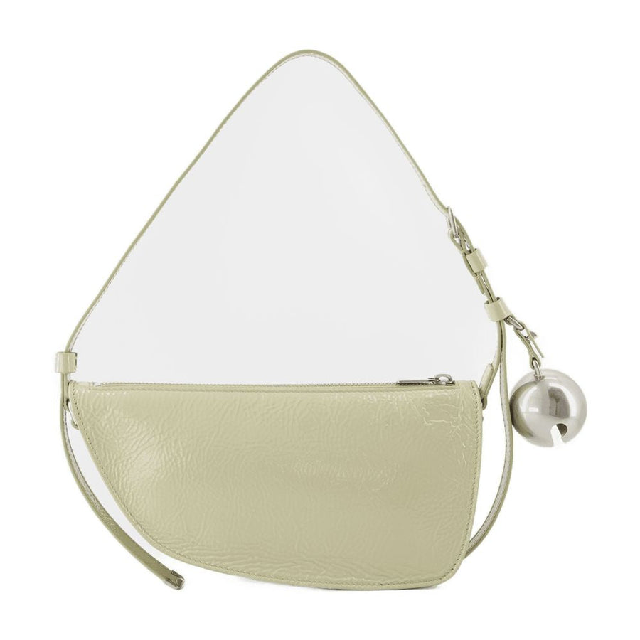 Burberry Shield Sling Mini Wallet — Beige Lambskin