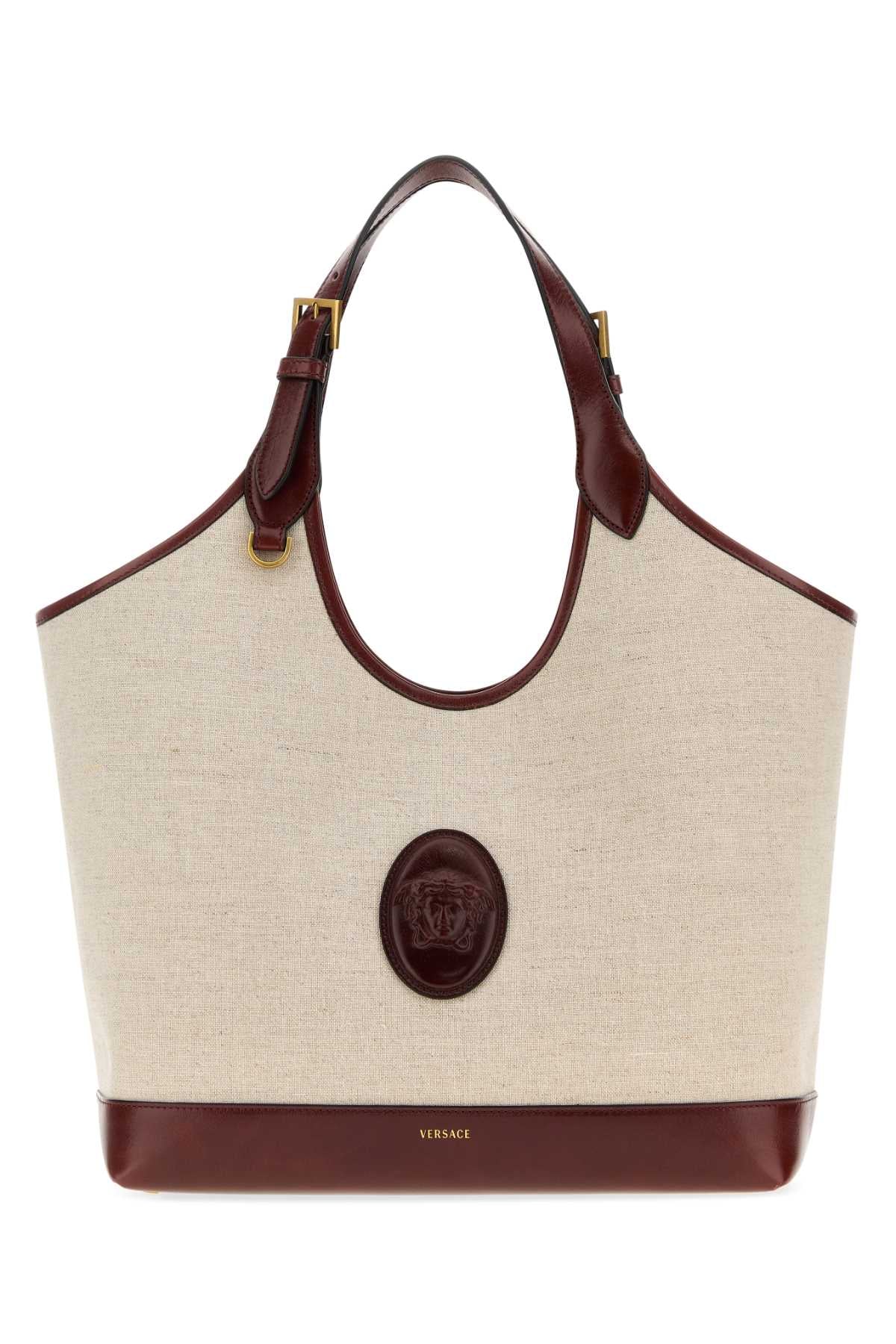 Versace Tote Bag — Beige