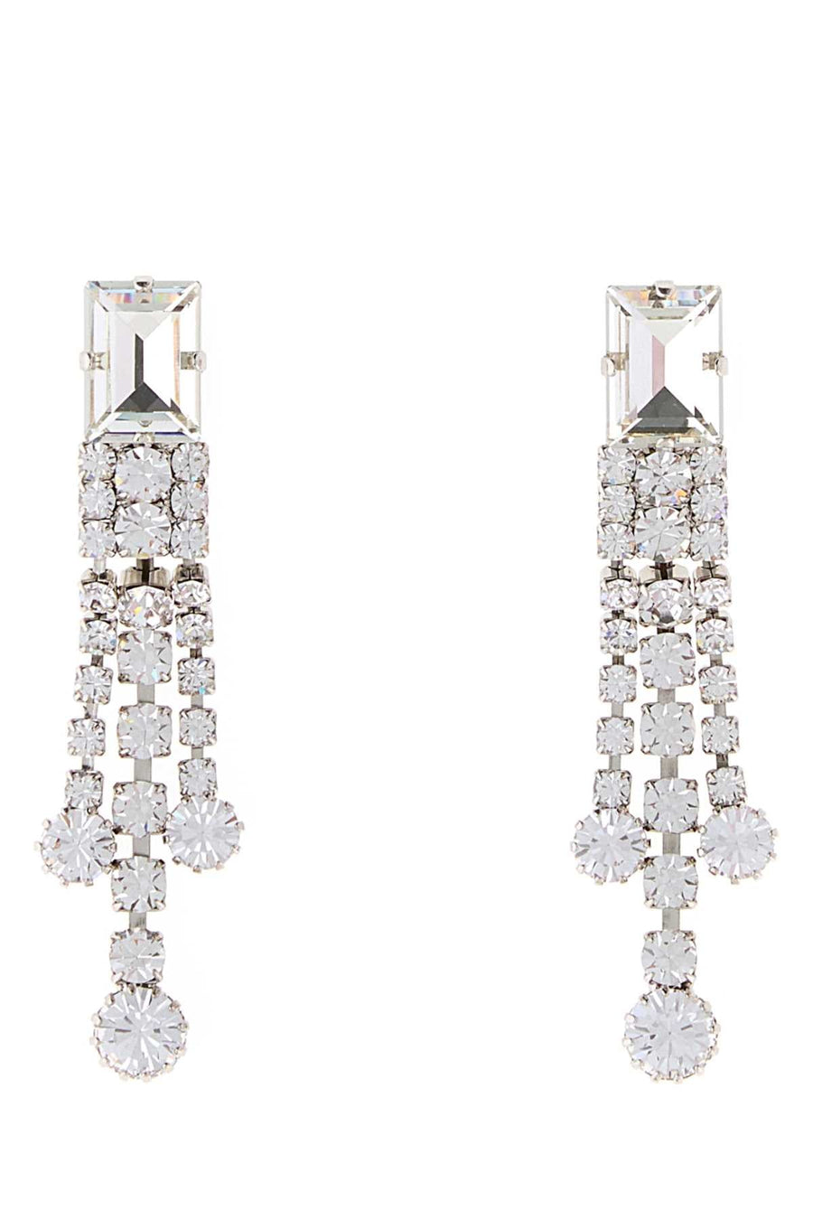 Alessandra Rich Earrings — Clear