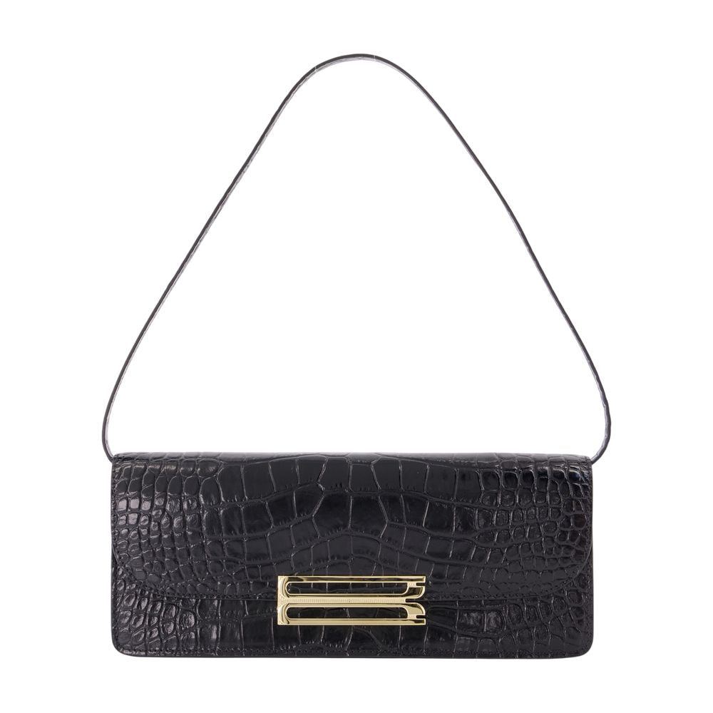 Victoria Beckham Clutch — Black Calfskin