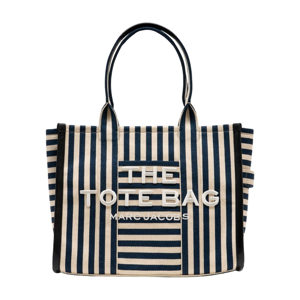 Marc Jacobs Tote Bag — Navy Cotton
