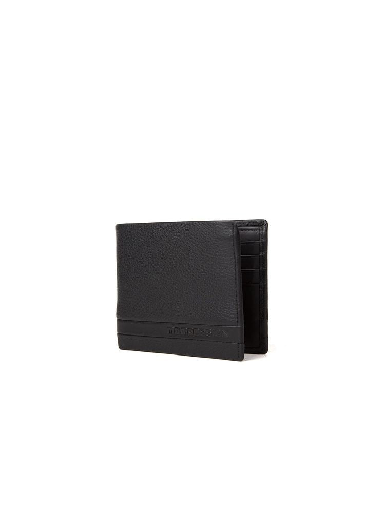 Momo Design Leather Wallet — Black Genuine