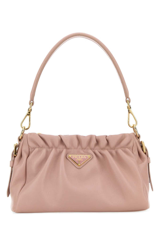 Prada Nappa Leather Shoulder Bag — Pink