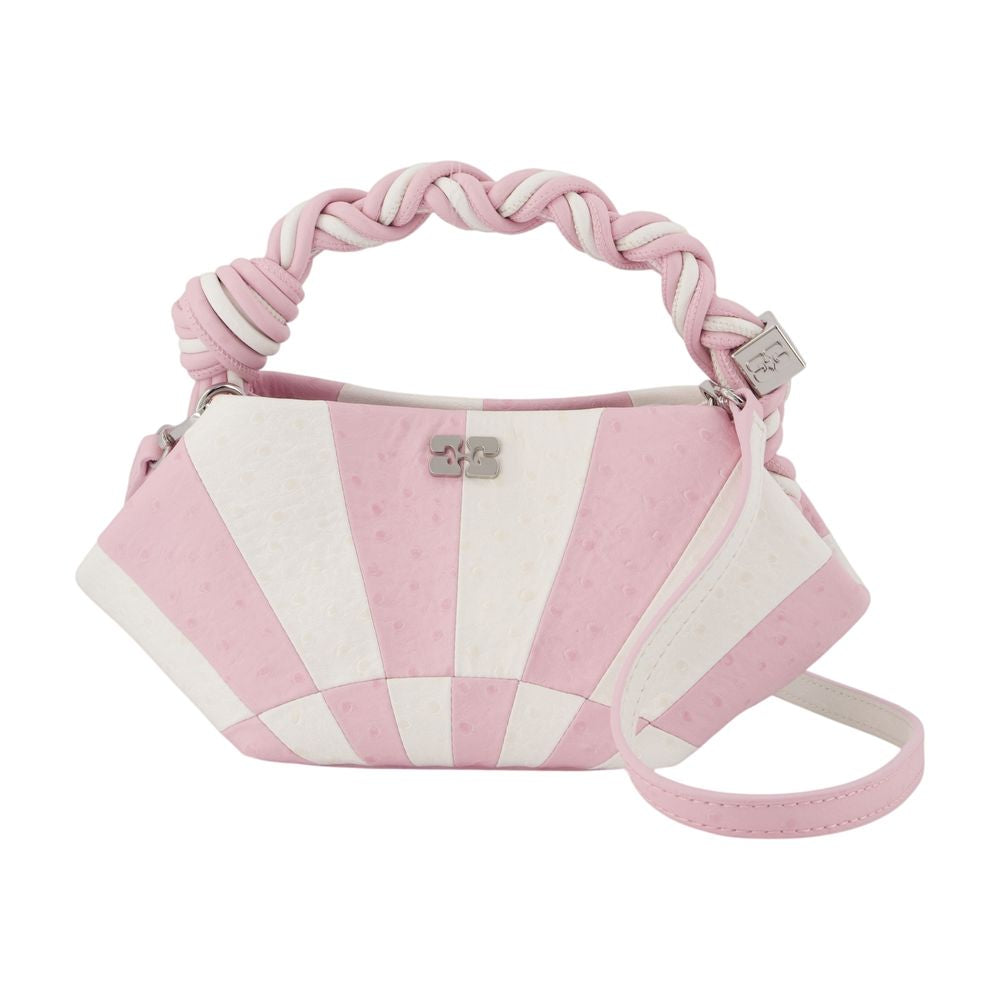 Ganni Bou Mini Circus Top Handle Bag — Pink Synthetic