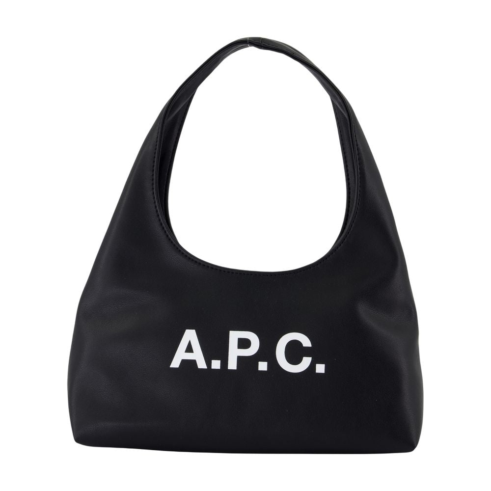 A.p.c. Baby Ninon Shoulder Bag — Black Synthetic