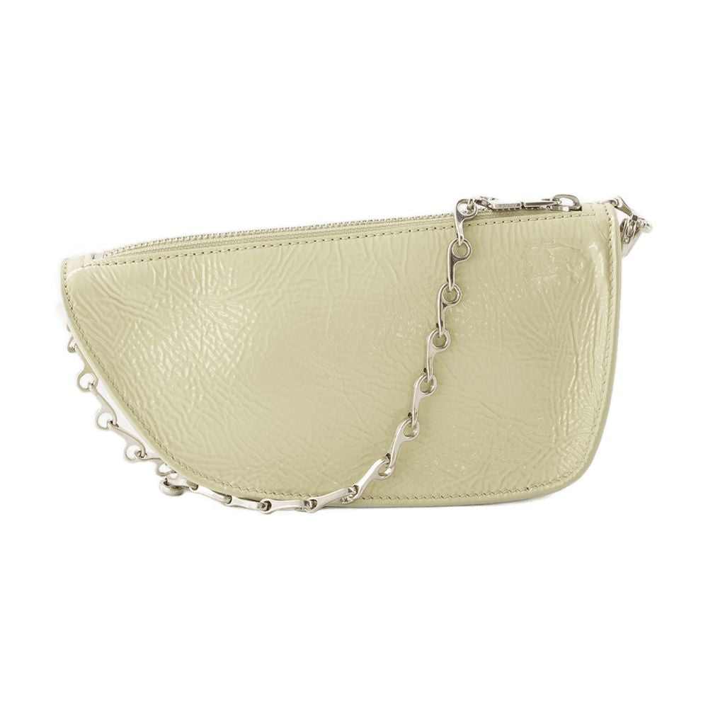 Burberry Micro Sling Crossbody Bag — Beige Lambskin