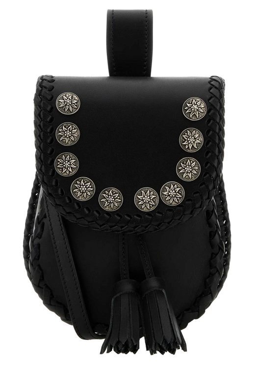 Prada Crossbody Bag — Black Vitello