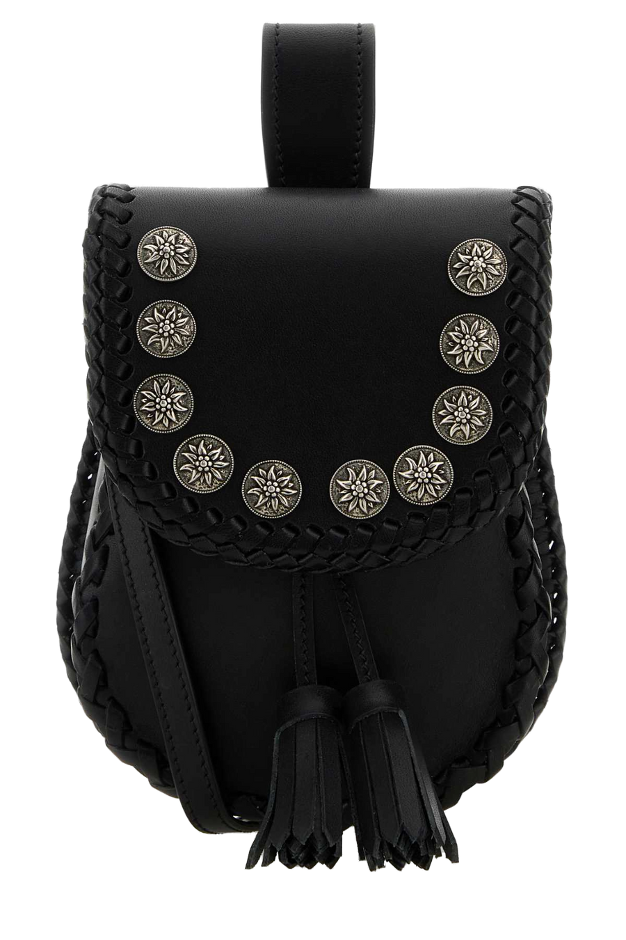Prada Crossbody Bag — Black Vitello