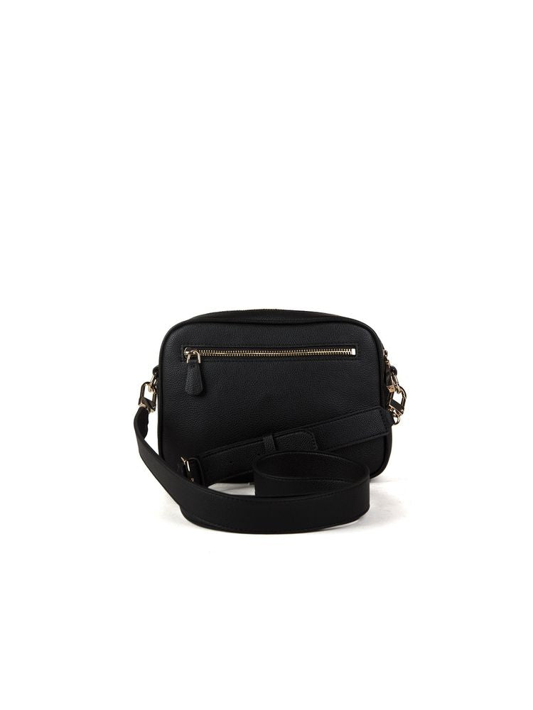Guess Meridian Ii Crossbody Bag — Black Polyurethane