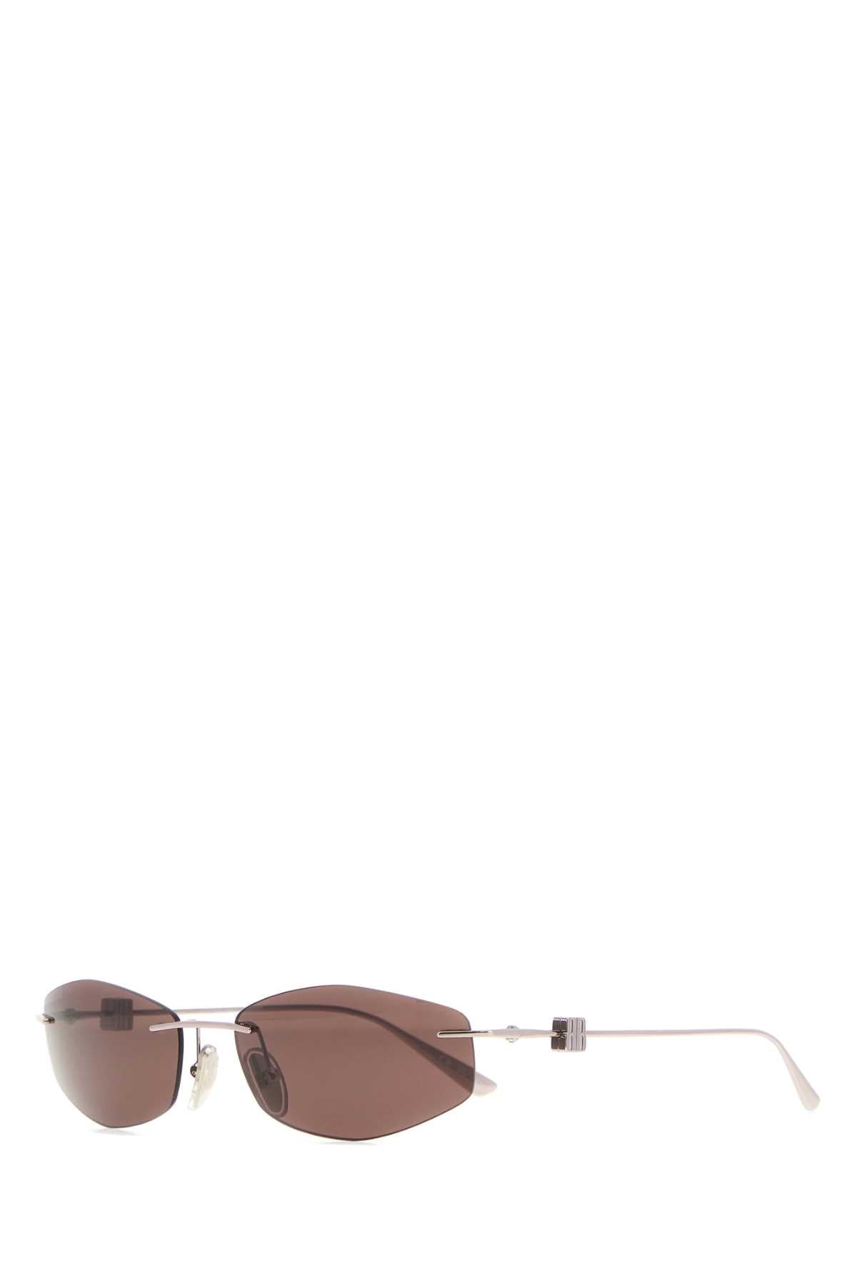 Balenciaga Nano Sunglasses — Silver