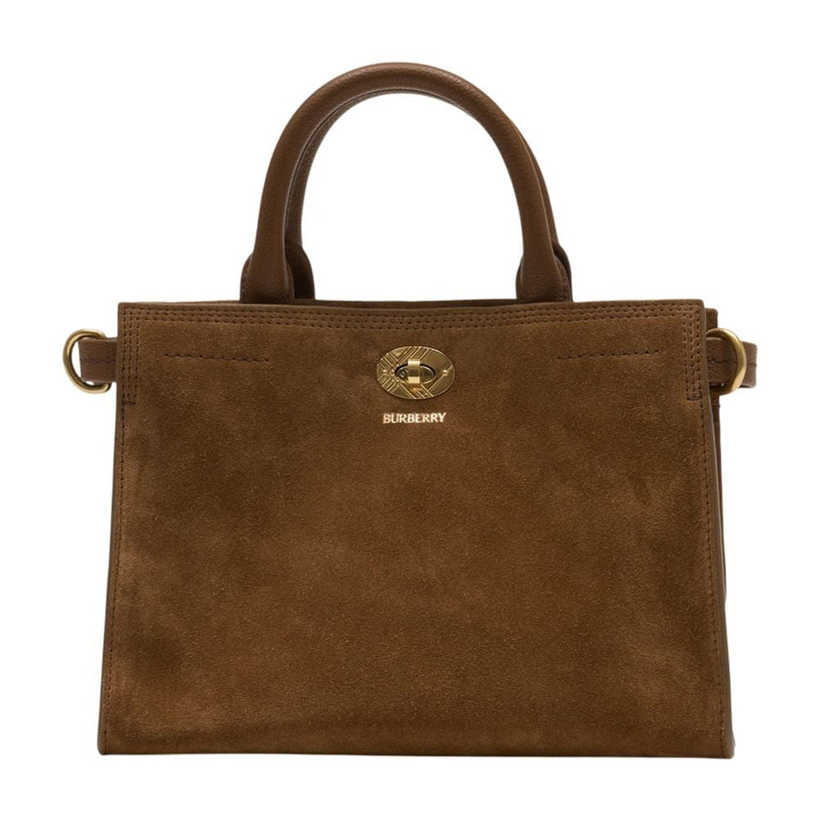 Burberry Shoulder Bag — Brown Calfskin
