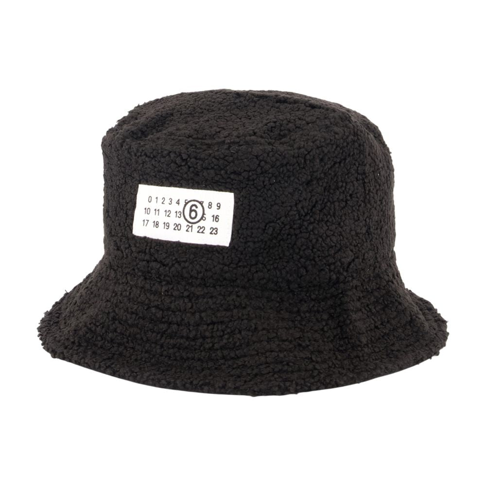 Mm6 Maison Margiela S52tc0071-M13319-900 Bucket Hat — Black Synthetic