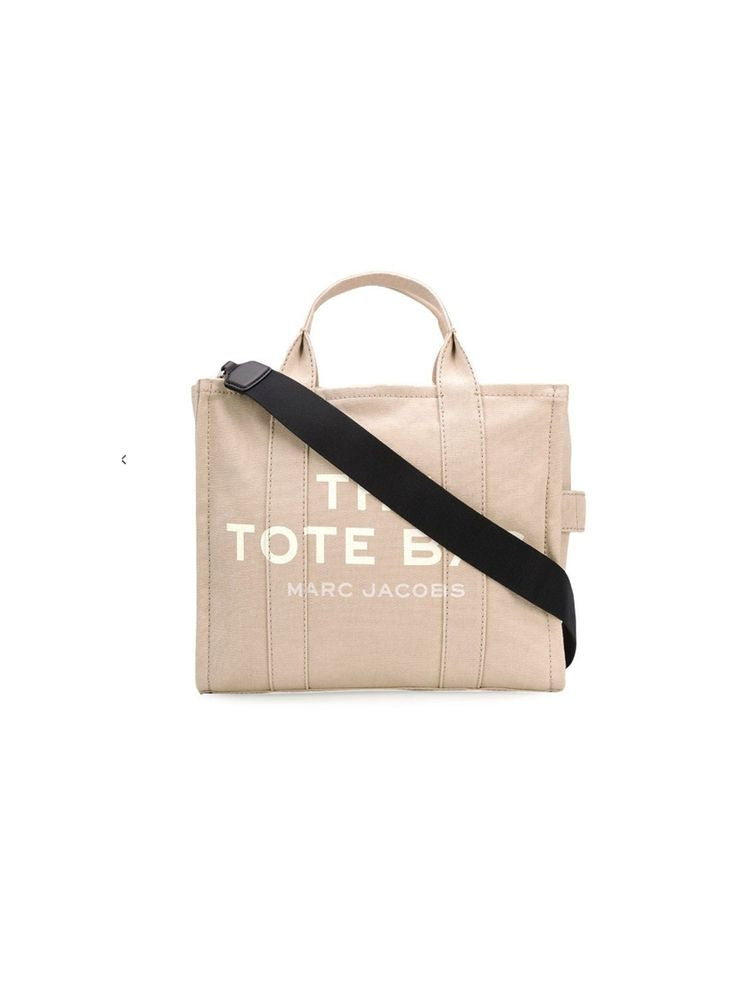Marc Jacobs Canvas Tote Bag — Beige Cotton
