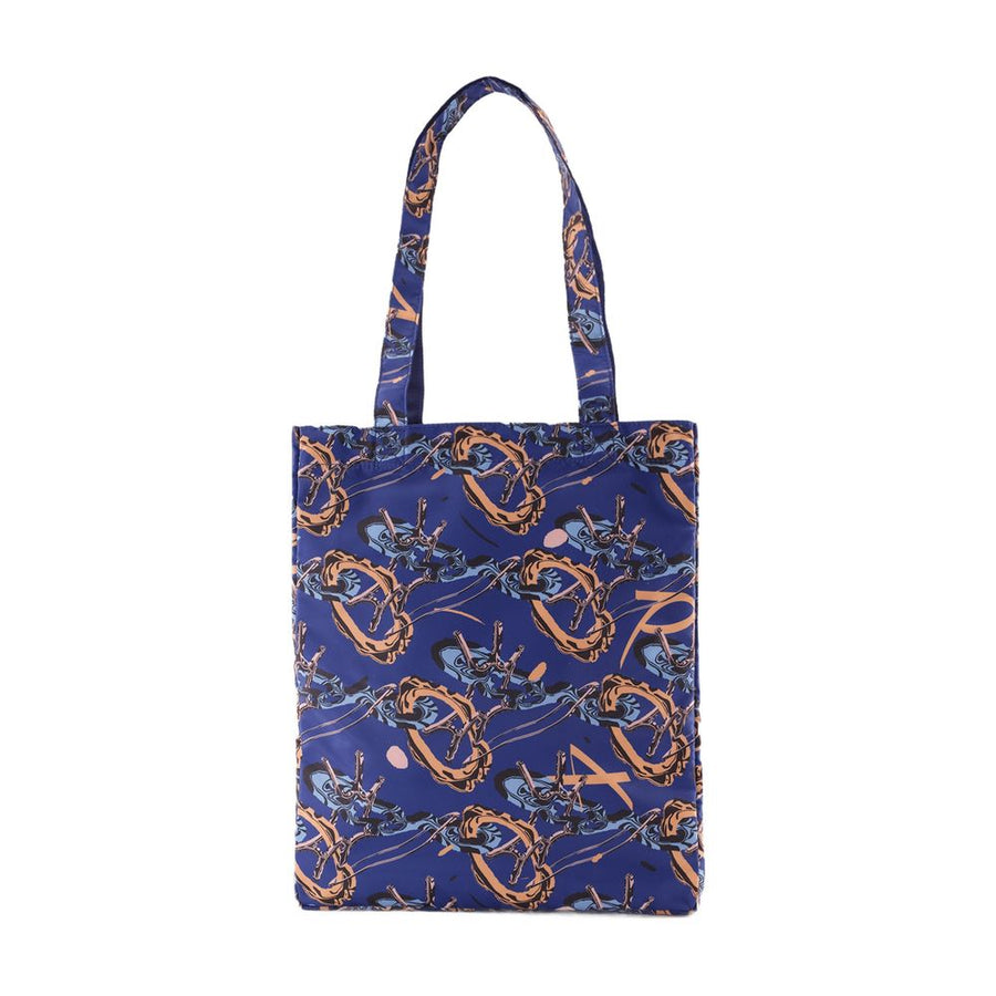 A.p.c. Lou Tote Bag — Navy Synthetic