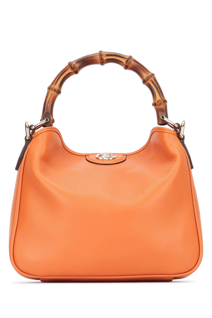 Gucci With Shoulder Bag — Orange Calf Skin