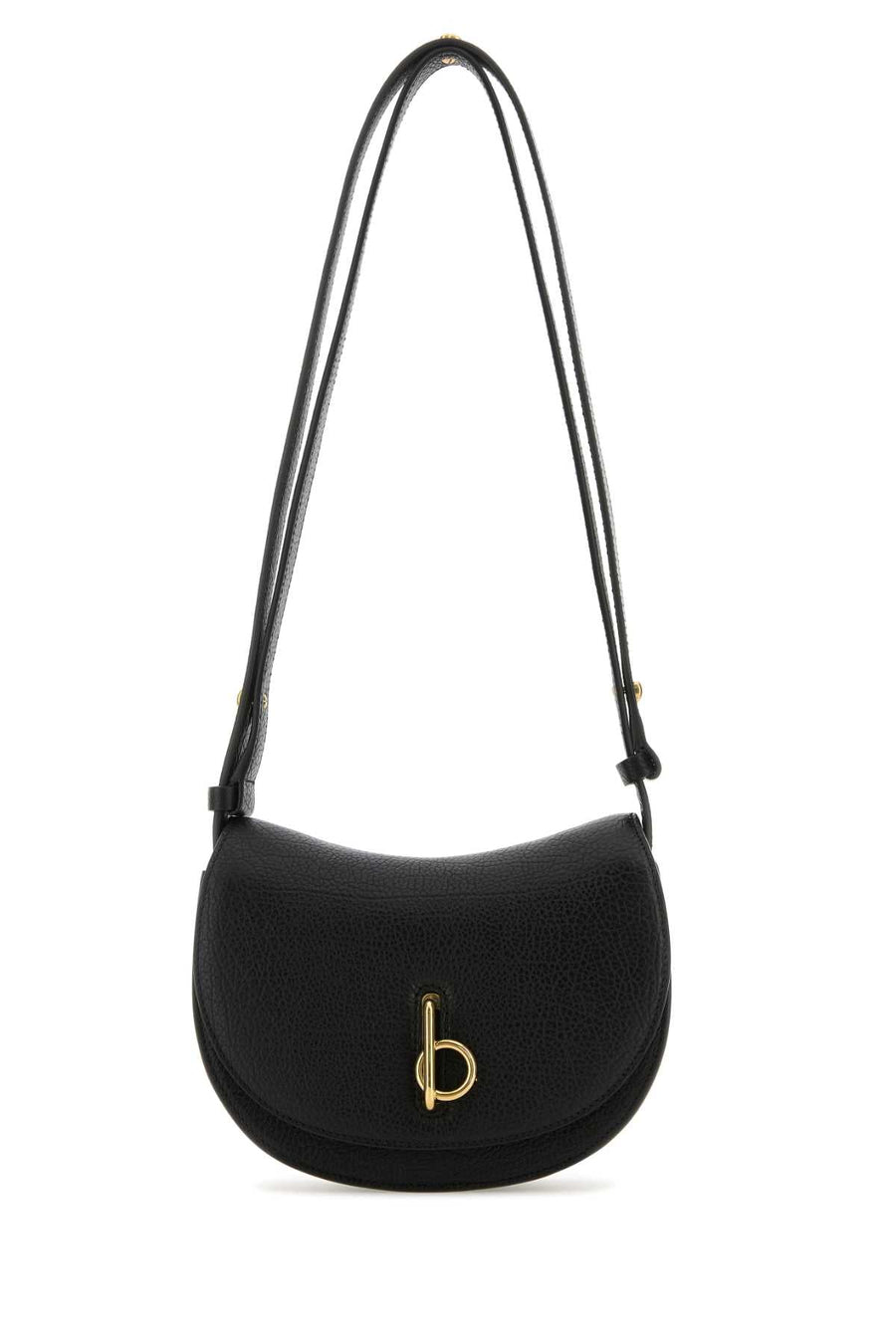 Burberry Rocking Horse Shoulder Bag — Black