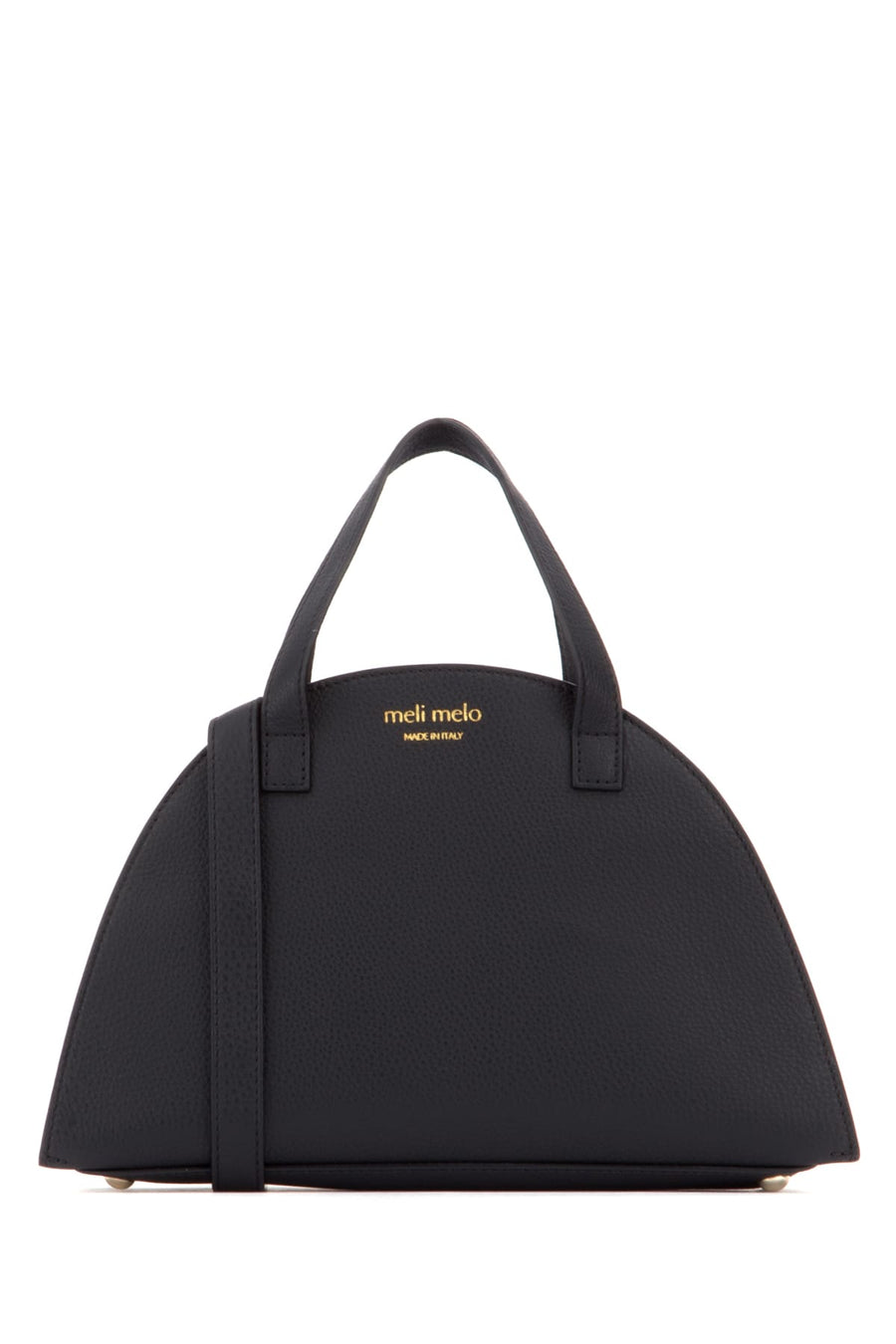 Meli Melo Shoulder Bag — Black Leather