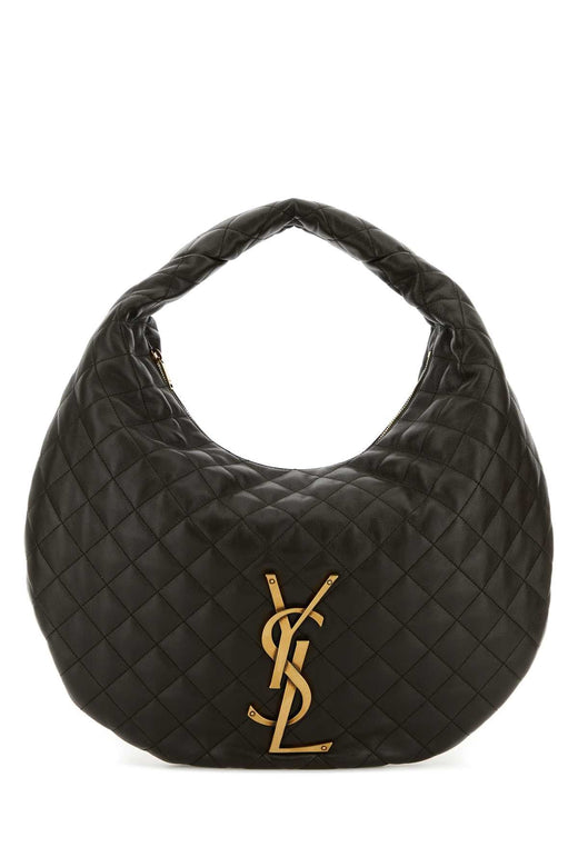 Saint Laurent Icare Hobo Bag — Black