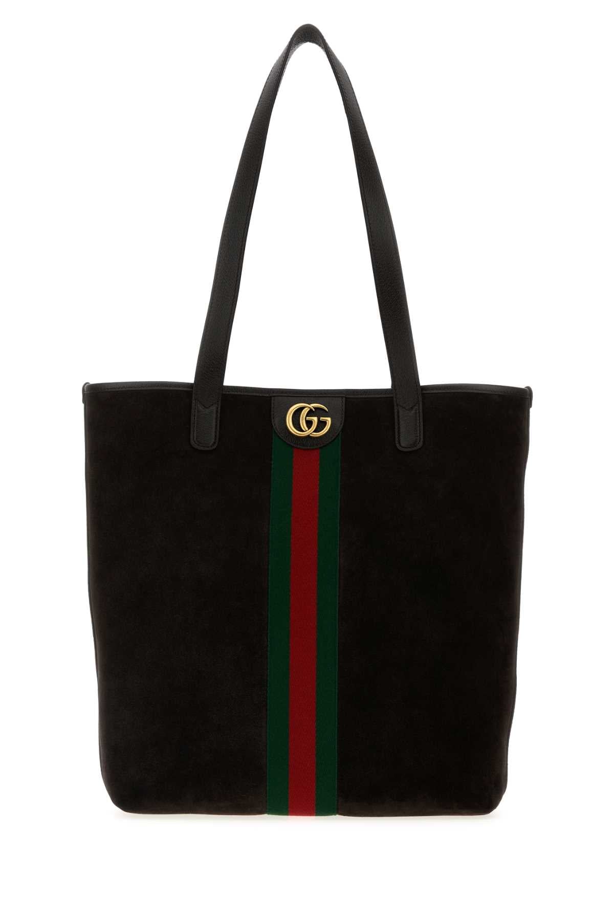 Gucci Ophidia Tote Bag — Black