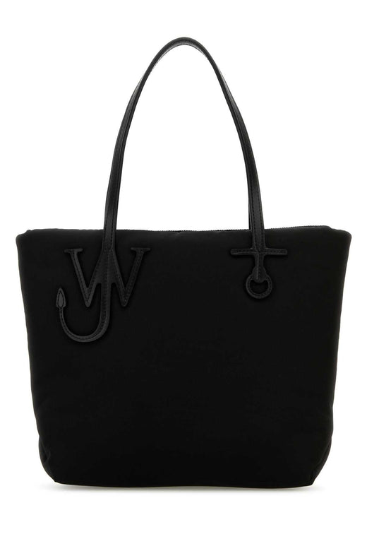 Jw Anderson Puffy Anchor Tote Bag — Black