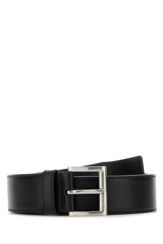 Prada Belt — Black Exterior: Calf