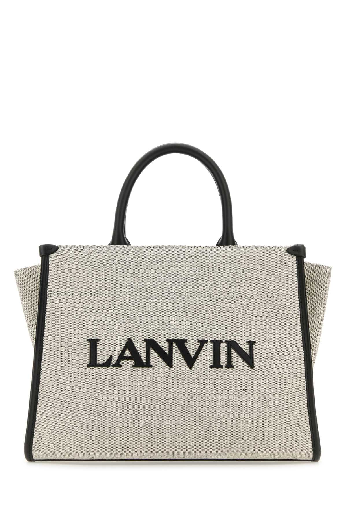 Lanvin & Out Tote Bag — Beige