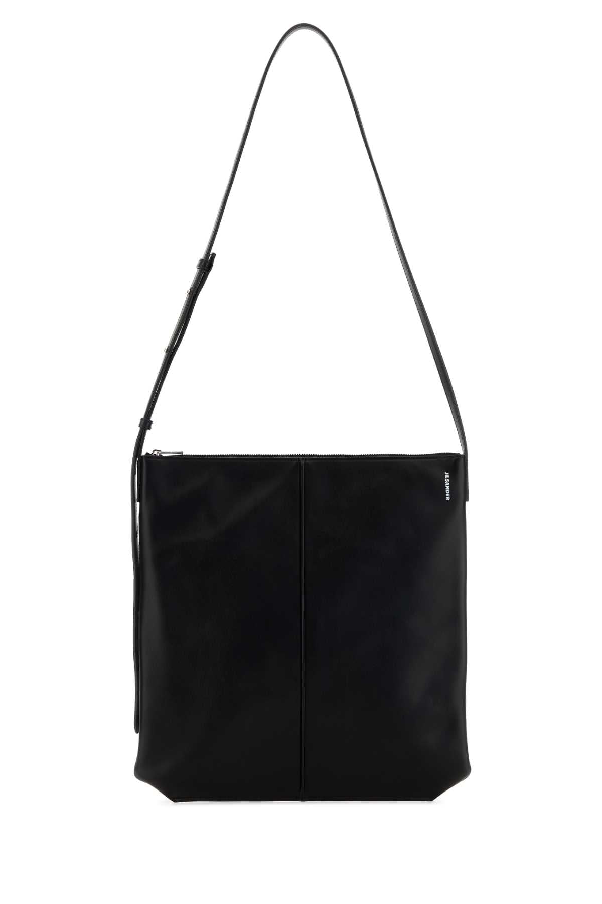 Jil Sander Linea Crossbody Bag — Black