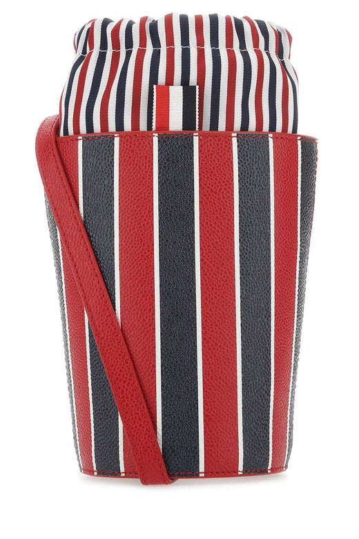 Thom Browne Bucket Bag — Red
