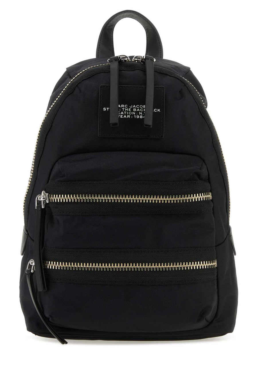 Marc Jacobs The Biker Backpack — Black Nylon
