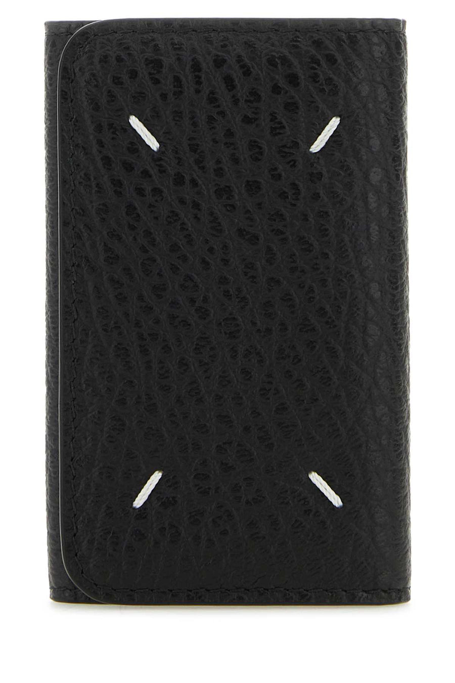 Maison Margiela Rings Card Case — Black Wallet