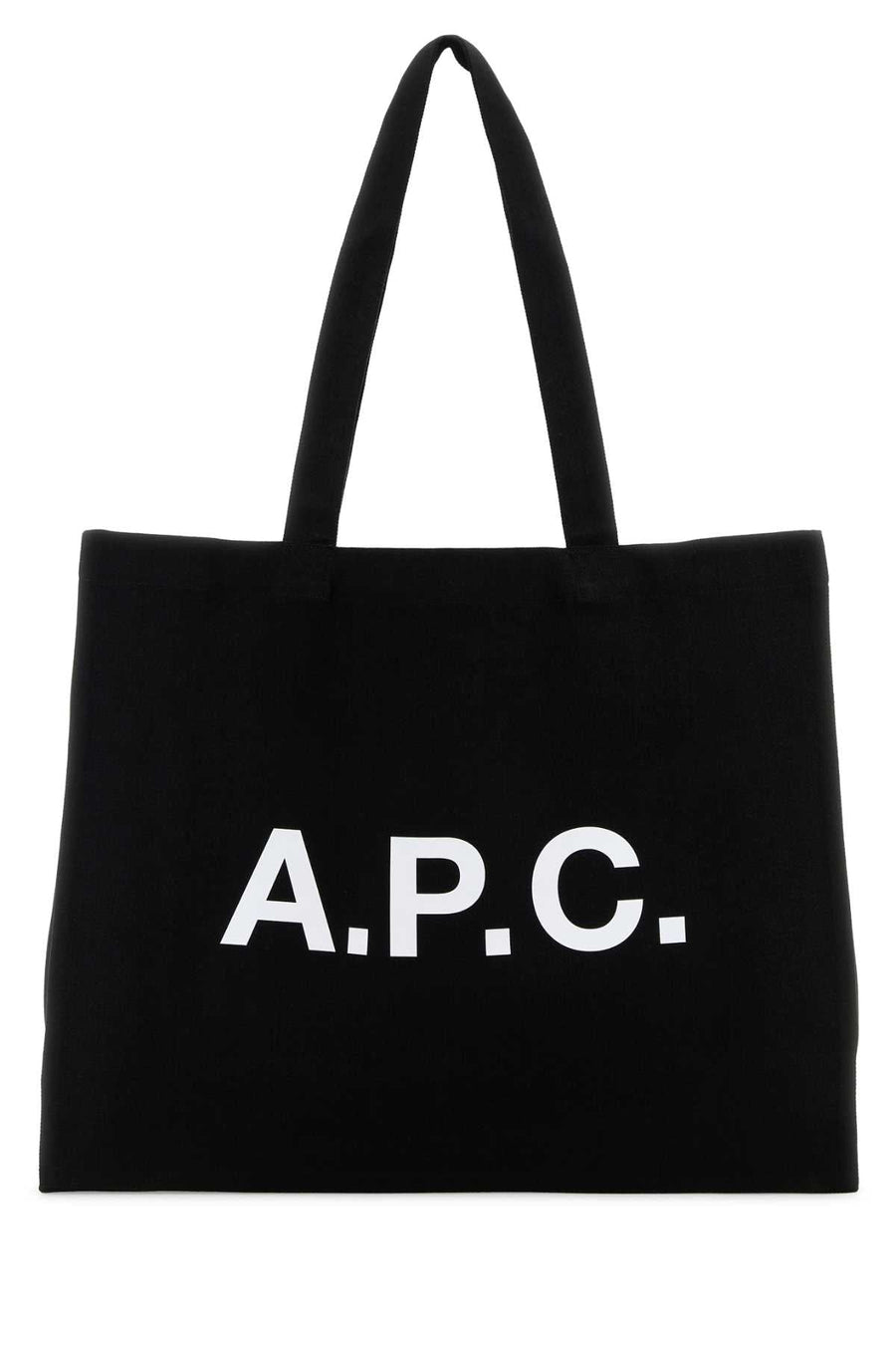 A.p.c. Diane Tote Bag — Black Cotton